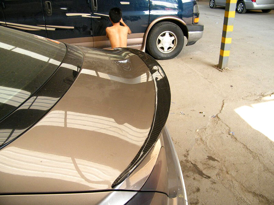 Carbon Fiber Rear Trunk Spoiler Boot Wing Lip Black for VW for Passat CC 2008-2016