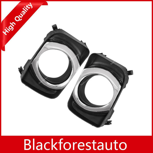 2Pcs Front RH+LH Bumper Fog Lamp Light Grille Cap Fits 10-11 for Toyota for Camry Hybrid