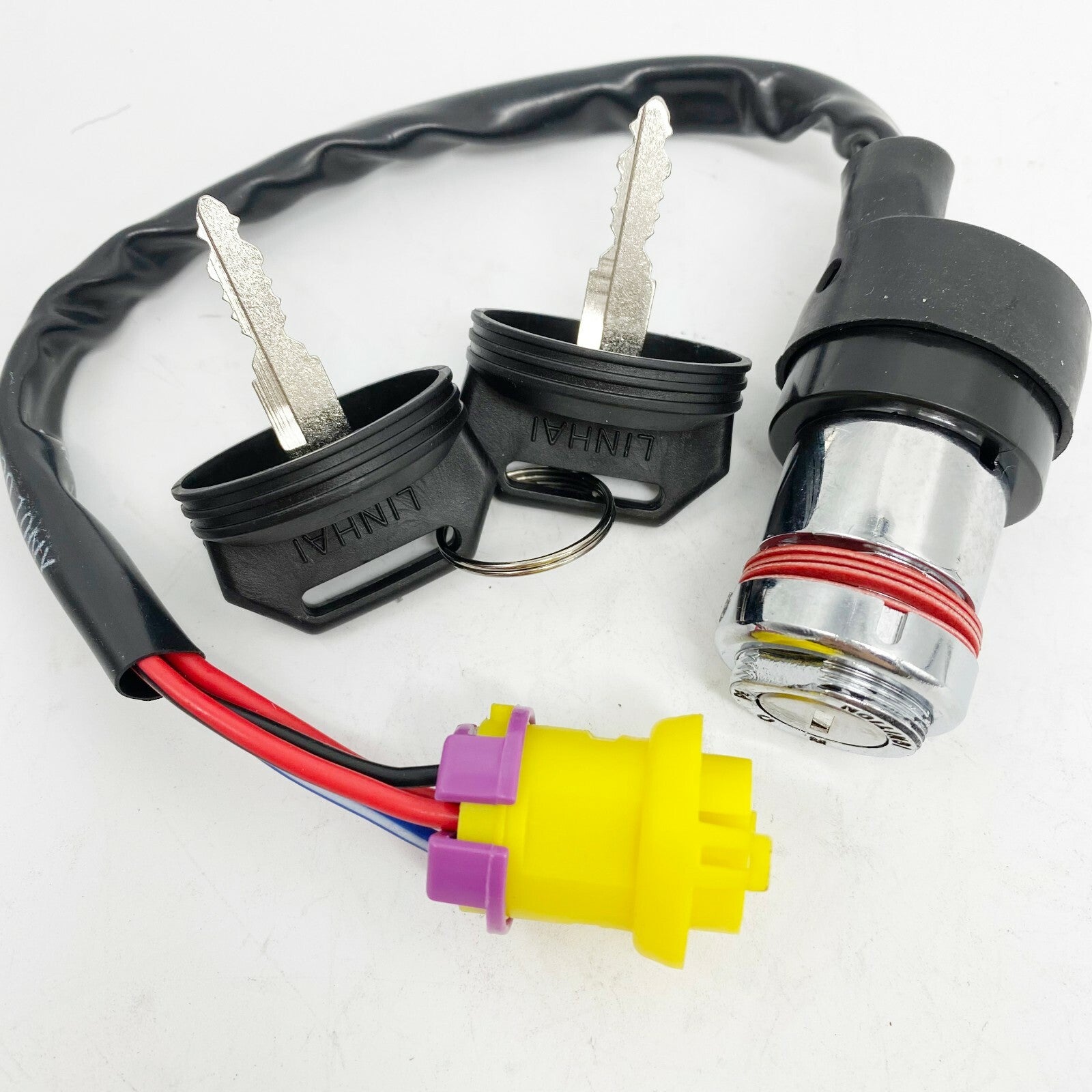 Waterproof Ignition Key Switch Linhai Goon Muddy Bighorn 260 300 400 ATV Parts