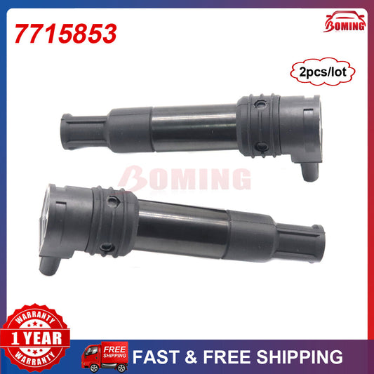 2PCS 7715853 New Ignition Coil for BMW R1200R 7715853-01 771585301 Q
