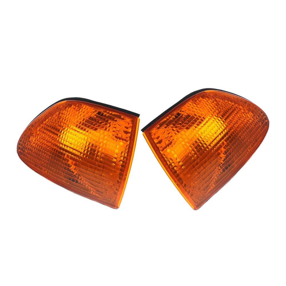 2 Pieces Front Turn Signal Blinker Corner Light Shell No Bulb For 7' E38 728i