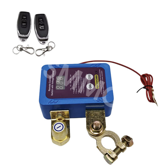 Car Battery Disconnect Switch Remote Control Anti Theft Kill Switch Replacement Q
