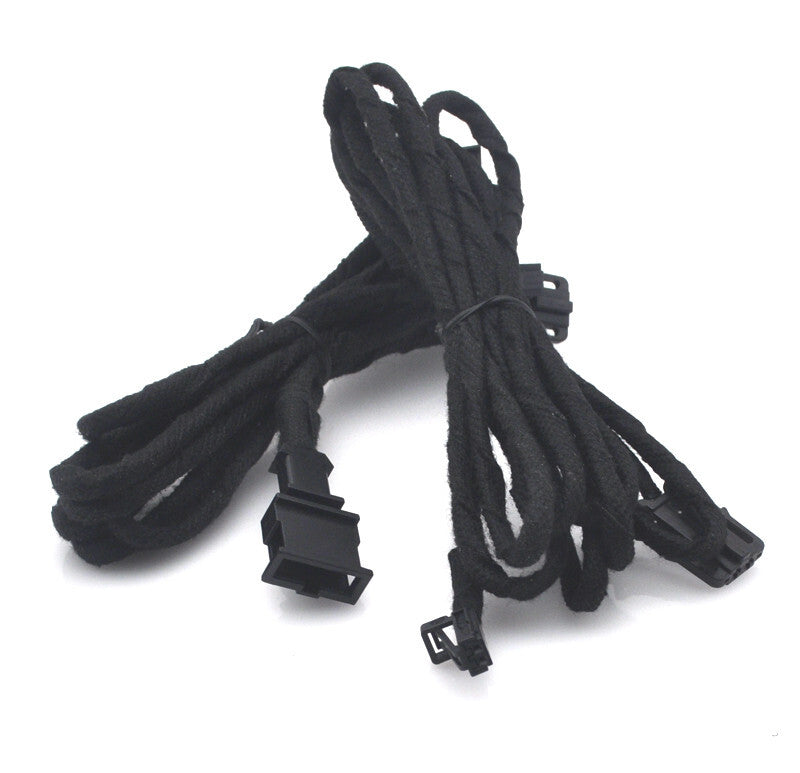 Retrofit Rear footwell light Y-adapter splitter cable for vw for golf mk7 mk7.5 GTI