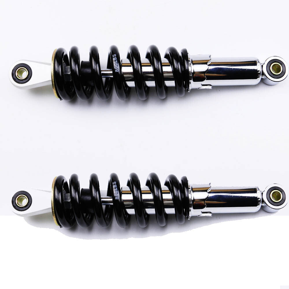 2 x 280mm 11-inch motorcycle rear shock absorber suspension for dirt pits, bicycles, and all-terrain vehicles weighing 800 lbs.