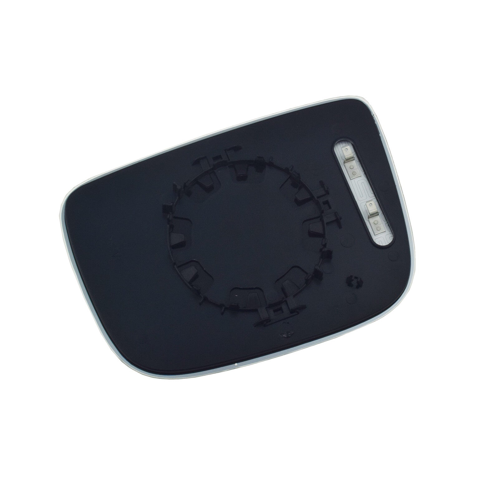 Heated right-side mirrored glass with support plate 31217278, suitable for Volvo XC60, 2010-17 Q