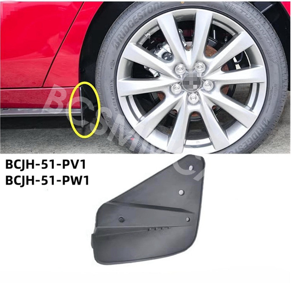 Fit for Mazda 3 2019-2024 Rear Fender Mudguards Soft TPE Mudflaps Accessory Q