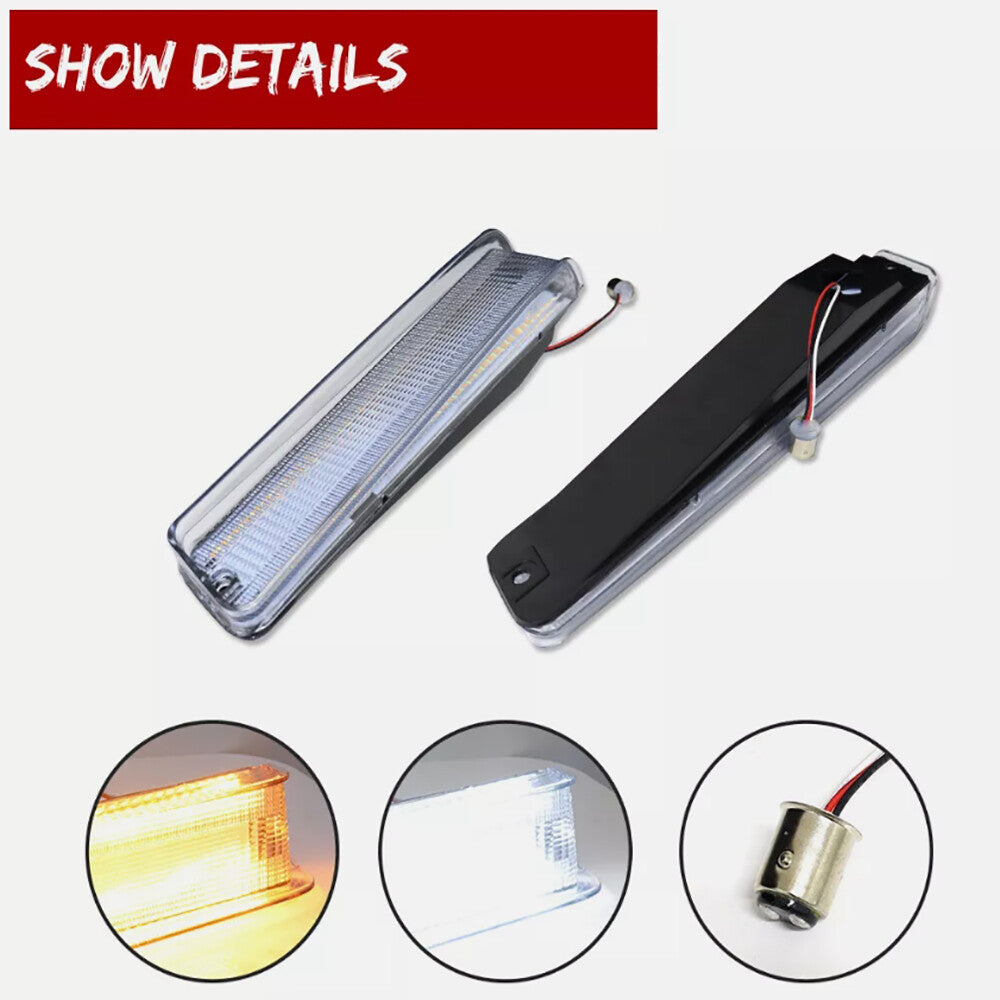 Switchback LED Corner Signal Light Fits For 73-79 Truck 78-79 Bronco n