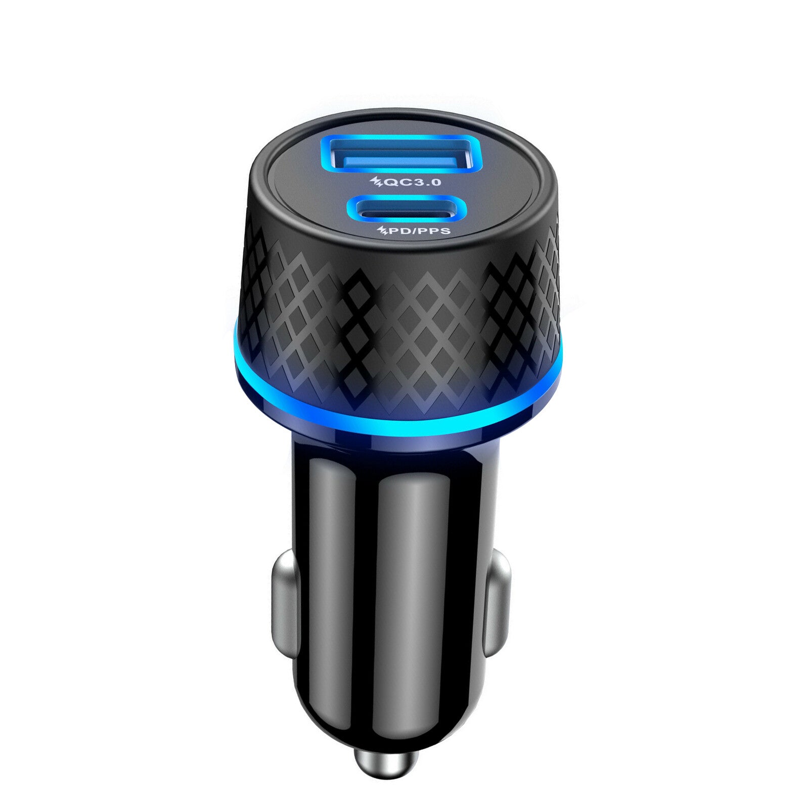 12-24V Blue Soft LED Light for Smart USB PD Car Charger Dock For iPhone 12 11 Pro