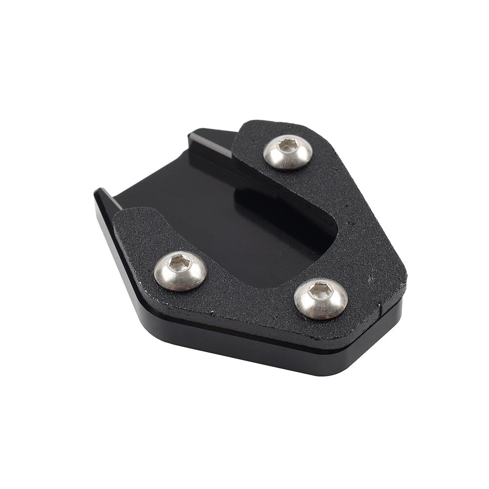 Black Kickstand Sidestand Foot Enlarger Pad for HONDA DAX125 MONKEY GROM MSX 125 Q