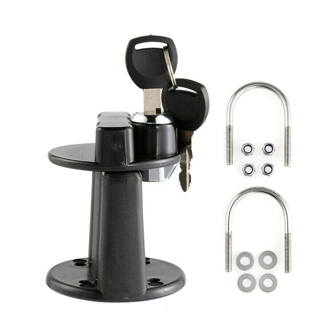 1x Gas Can Mount Holder Petrol Diesel Can Lock Bracket Motorcycle ATV UTV SUV v