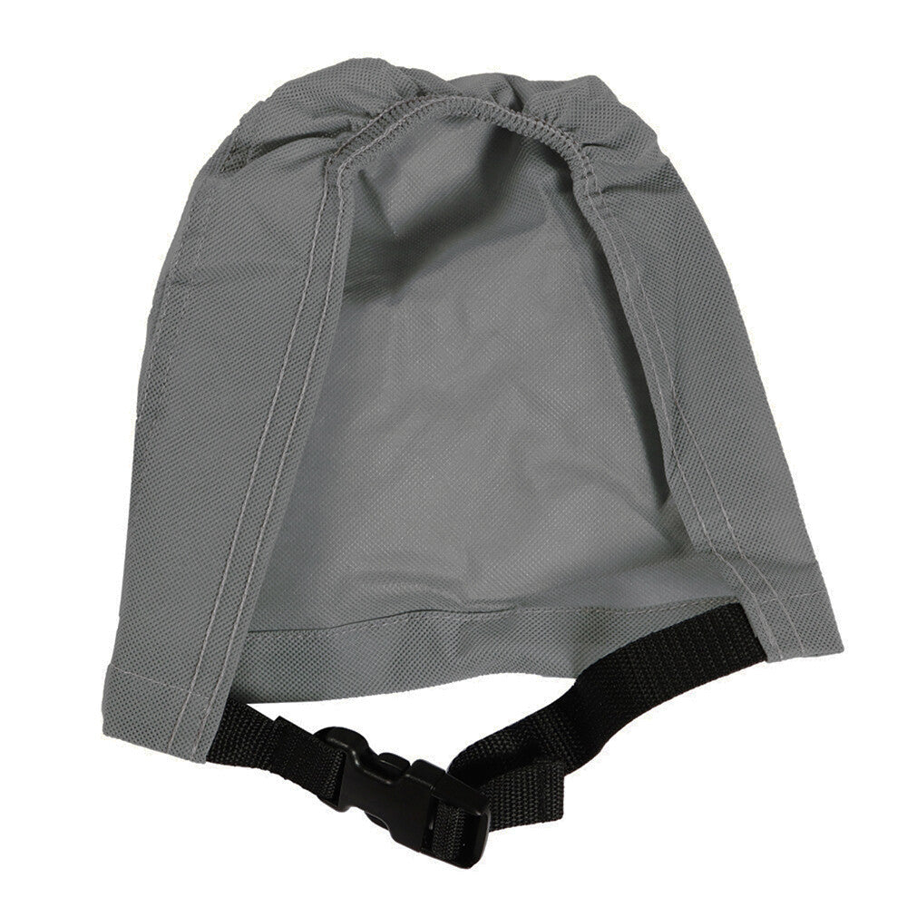 Suitable for 30' - 33' campervan trailer/caravan cover, grey upgraded with 4 layers of waterproof and UV protection. n