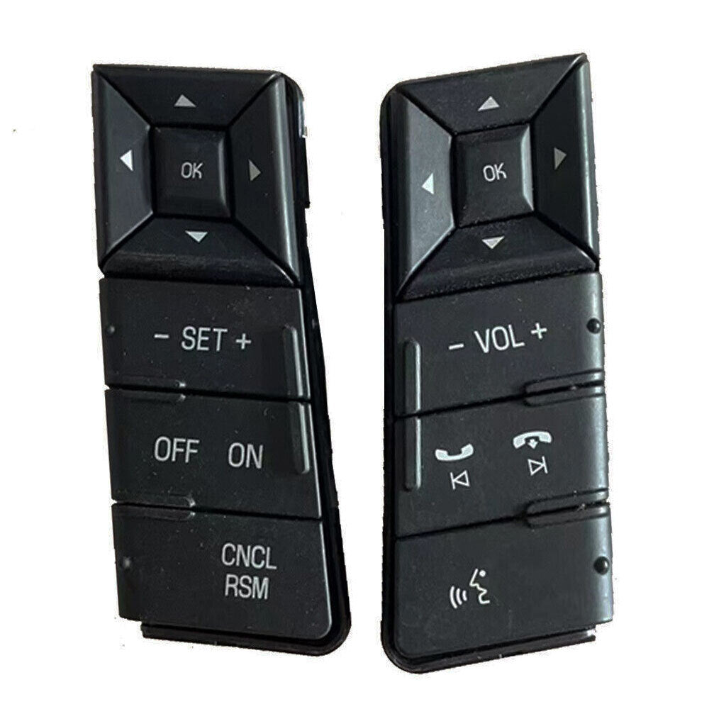 NEW For 2015 for Ford Expedition Cruise Control Steering Wheel Buttons Switch LH +RH