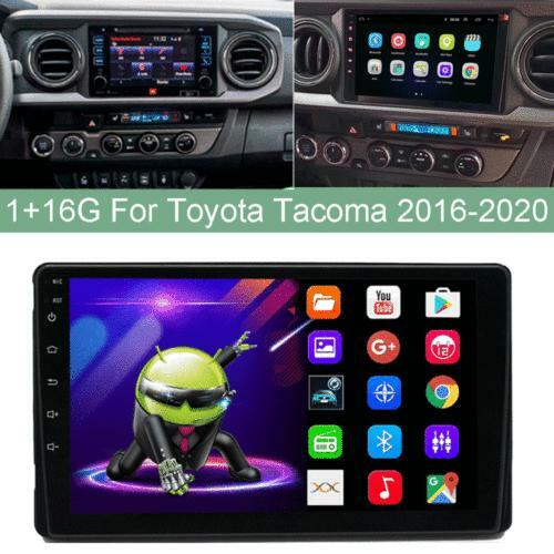 9-inch car radio stereo GPS player for 2016-2020 Tacoma, Android 10.1, compatible with BT and WIFI. n