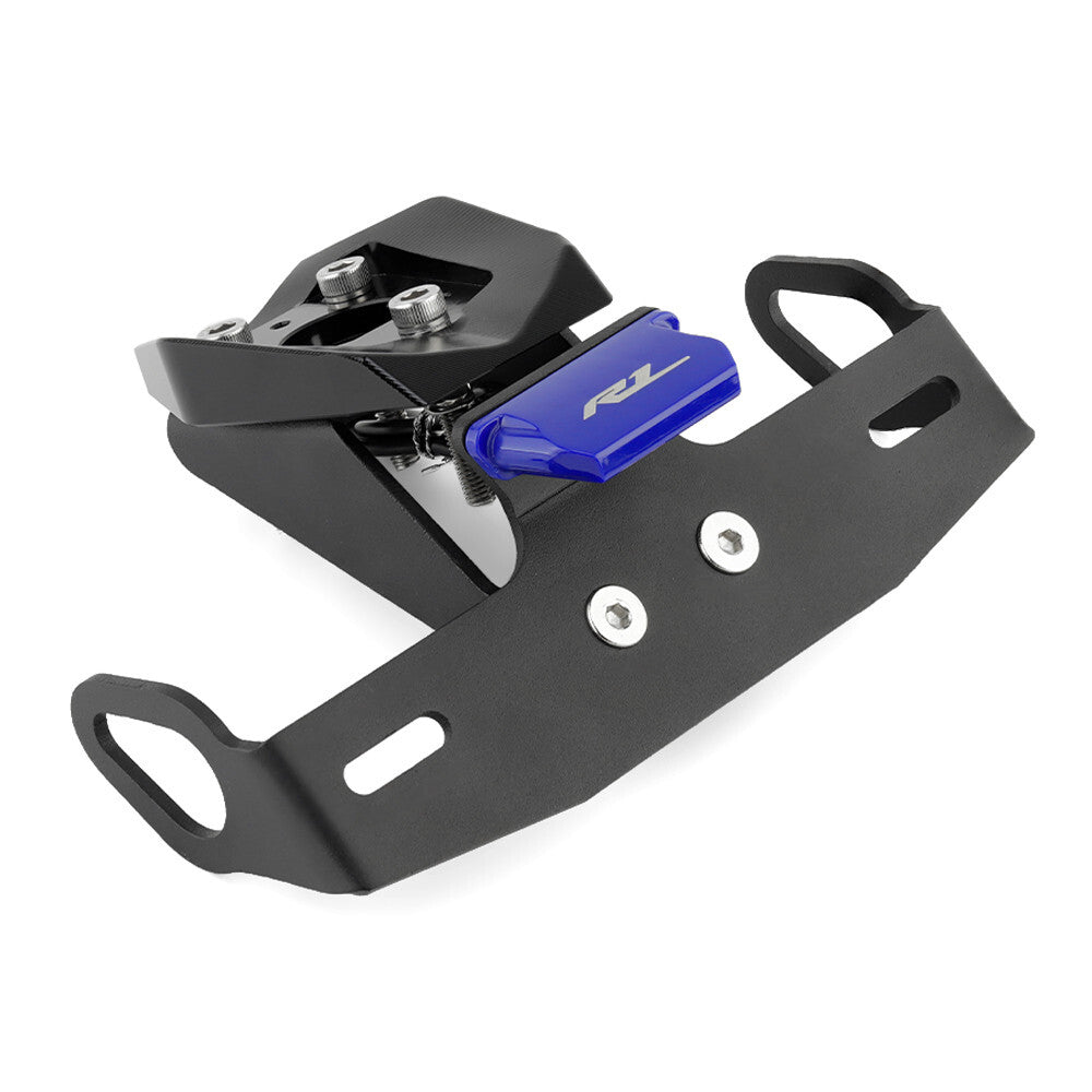 Neat rear fender eliminator, license plate holder, blue, suitable for Yamaha YZF R1/R1M/R1S