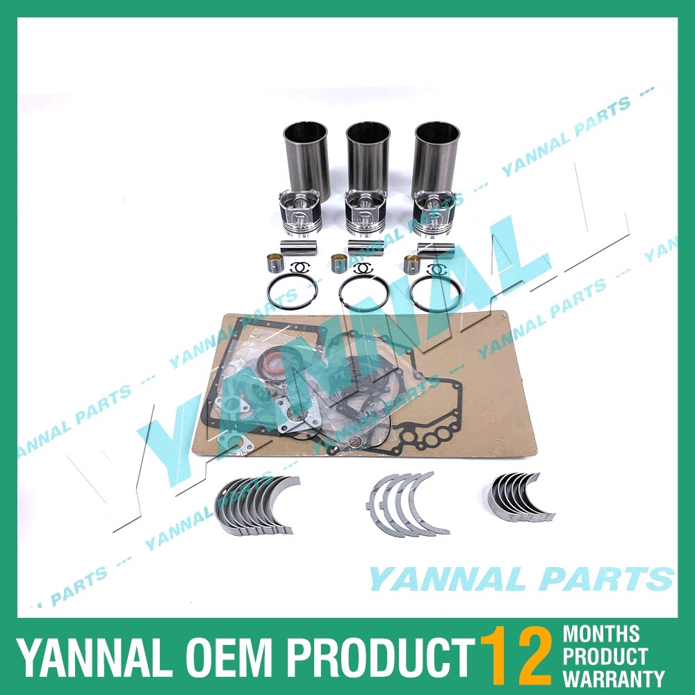 3TNV80 Overhaul and Rebuild Kit with Complete Shim and Bearing Kit for Yanmar Engines