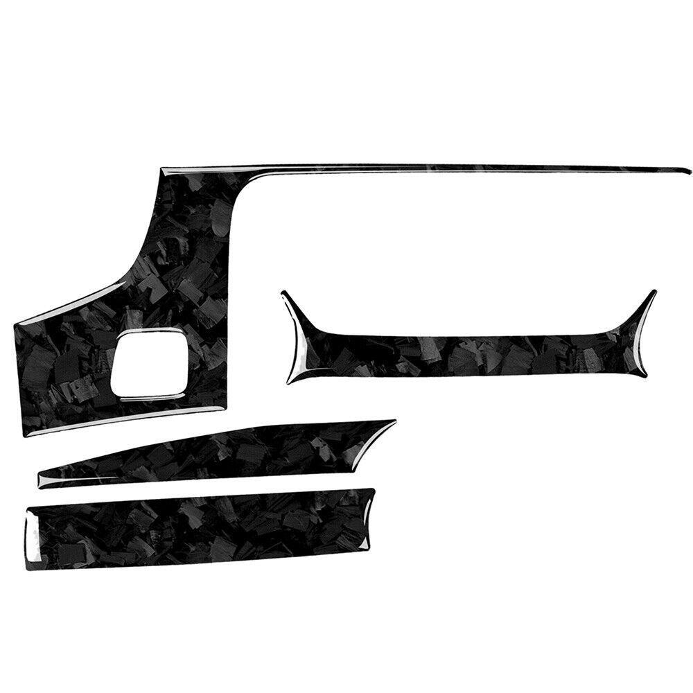 Forged Carbon Central Control Navigation Cover for Chevrolet for Corvette C7 2014-19