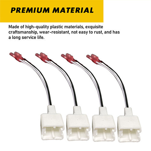 4-piece door speaker wiring harness plug adapter for Murano/Juke/Altima 72-7401- n