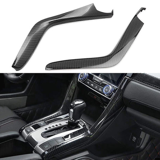 Schalttafel Streifen Abdeckung Verkleidung Kohlefaser f¨¹r for Honda for Civic 10. 16¨C18