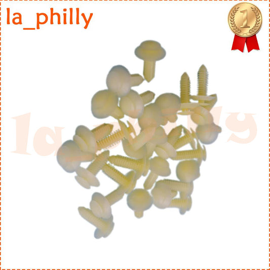 20Pcs Body Plastic Push Pin Rivet Fasteners Trim Moulding Clips Car Assortments Q