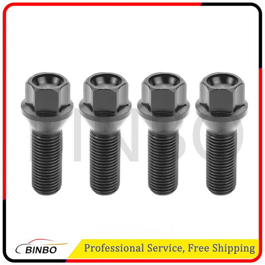 4Pcs Wheel Lug Bolts Nuts 36136781152 for BMW X3 E65 E66 E83 E83N 750i 760i Q