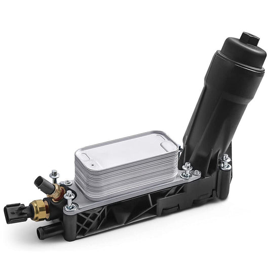 Engine Oil Cooler Filter Housing 1PC 5184294AE for Jeep for Dodge for Chrysler 2011-2013 Q