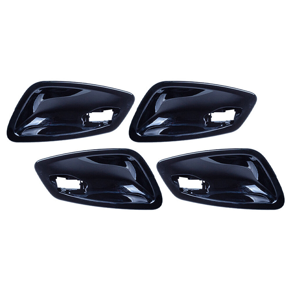 Inner Door Handle Bowl Cover for BMW 3 Series E90 2005-2012 Glossy Black