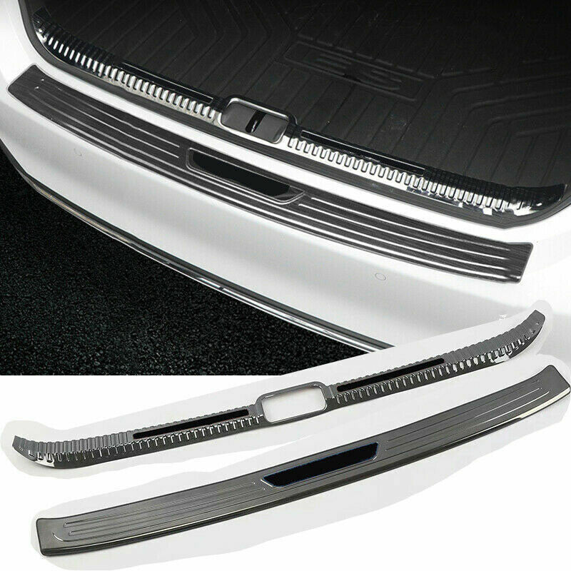 for Lexus ES350/300h 19-22 Black Rear Trunk Door Sill Scuff Plate Guard Cover 2x