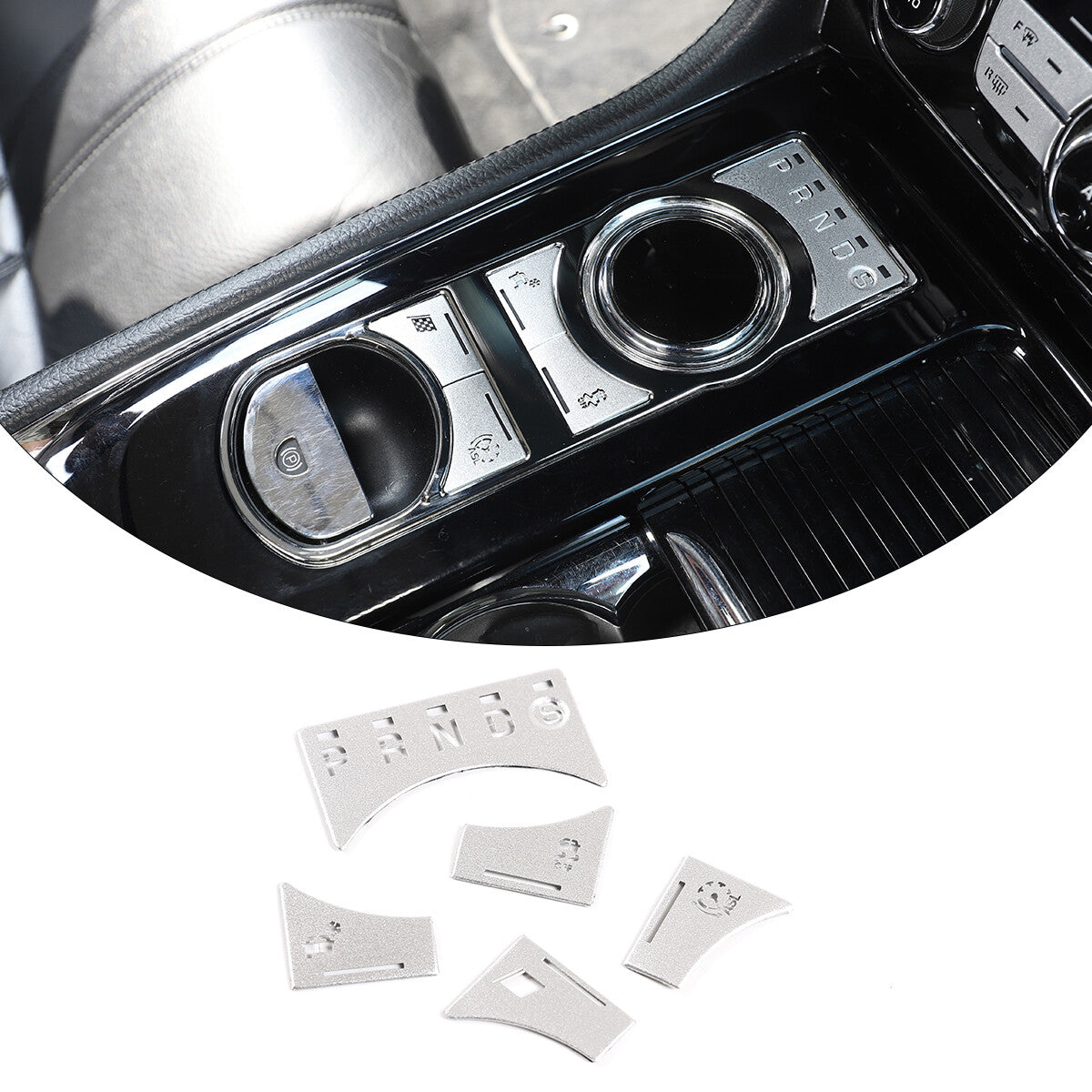 Manual 5-speed shift button PU leather boat for VW for Golf / for Jetta MK6 2010-2014- v