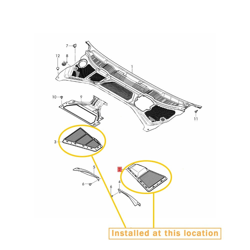 Suitable for Bentley Flying Spur pollen filter, oil filter, and air filter kit