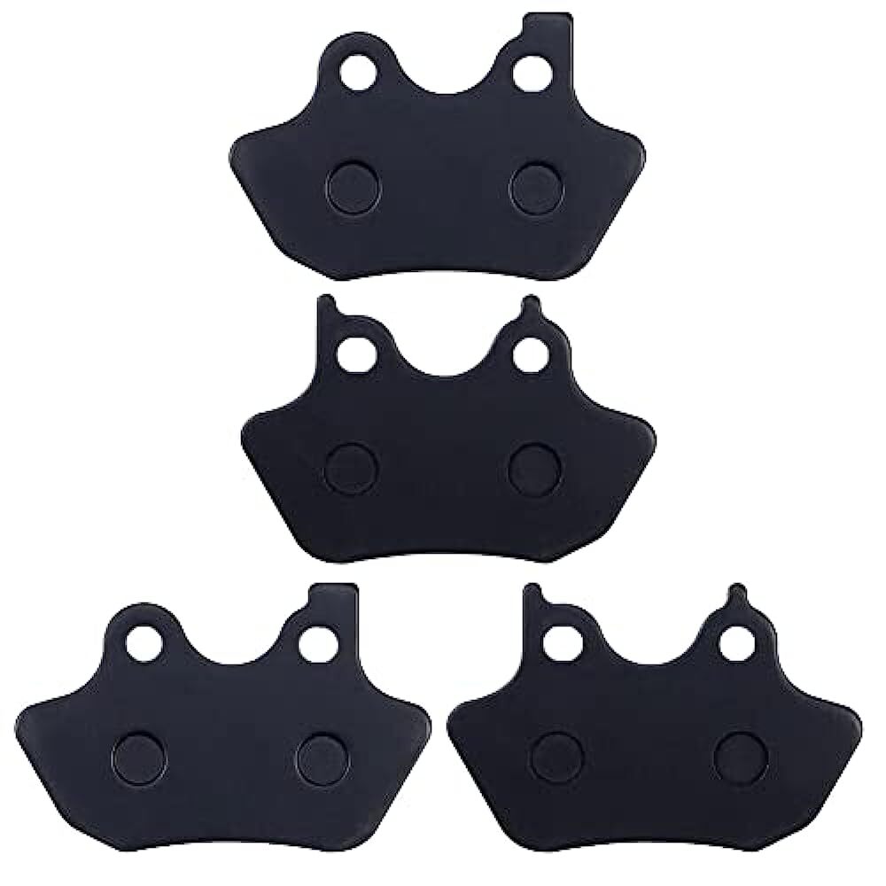 Front Rear Brake Pads for Harley Davidson Softail FLSTCI FLSTC Heritage 2000-07
