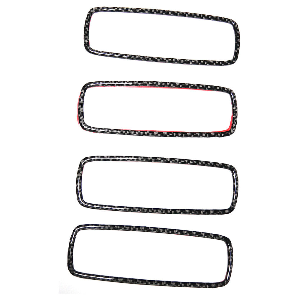 Carbon Fiber Door Handle Frame Cover Trim For X5 E70 X6 E71 2008-2013 Type B v