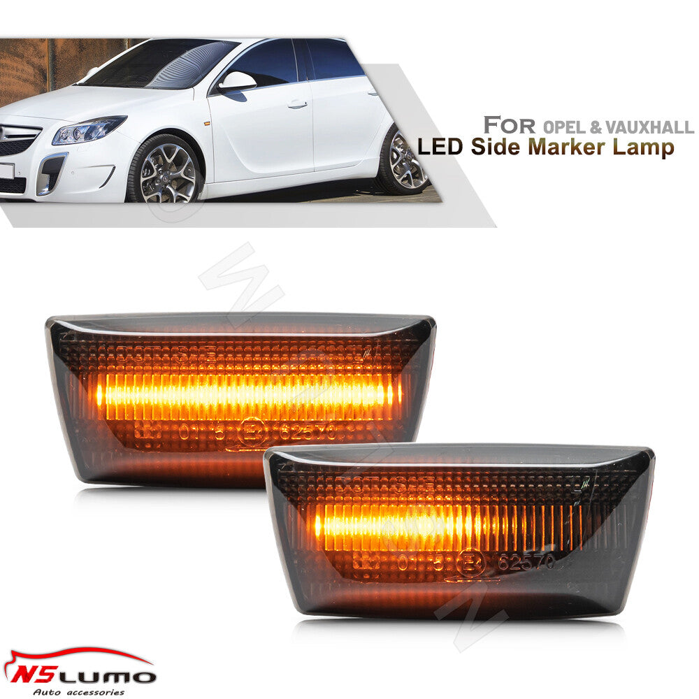 2 Car Auto Side Rear View Mirror 14-SMD LED Light Turn Signal Lamp Accessories 3341 B