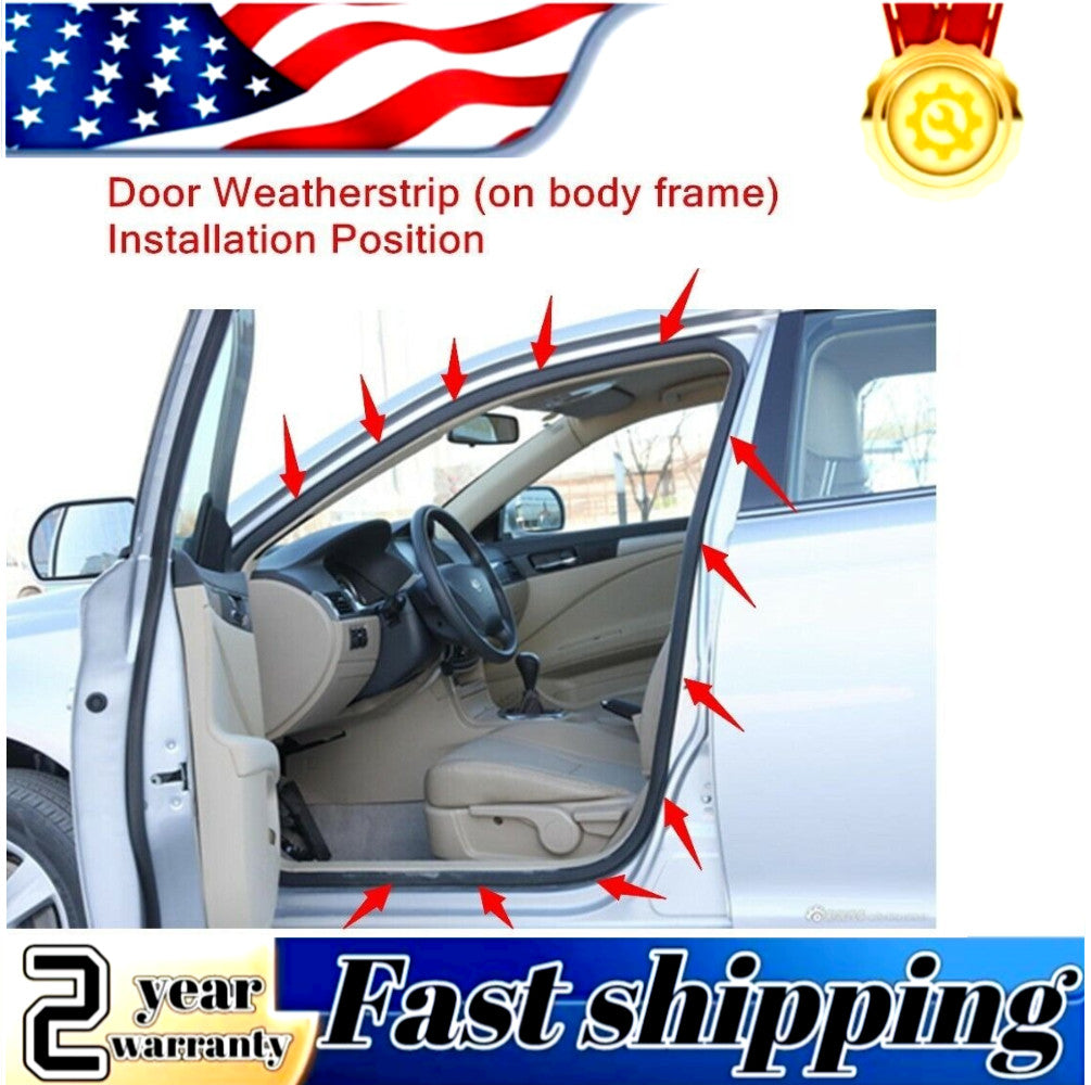 Rear left side weatherstrip seal for Honda for Civic sedans 2006-2011