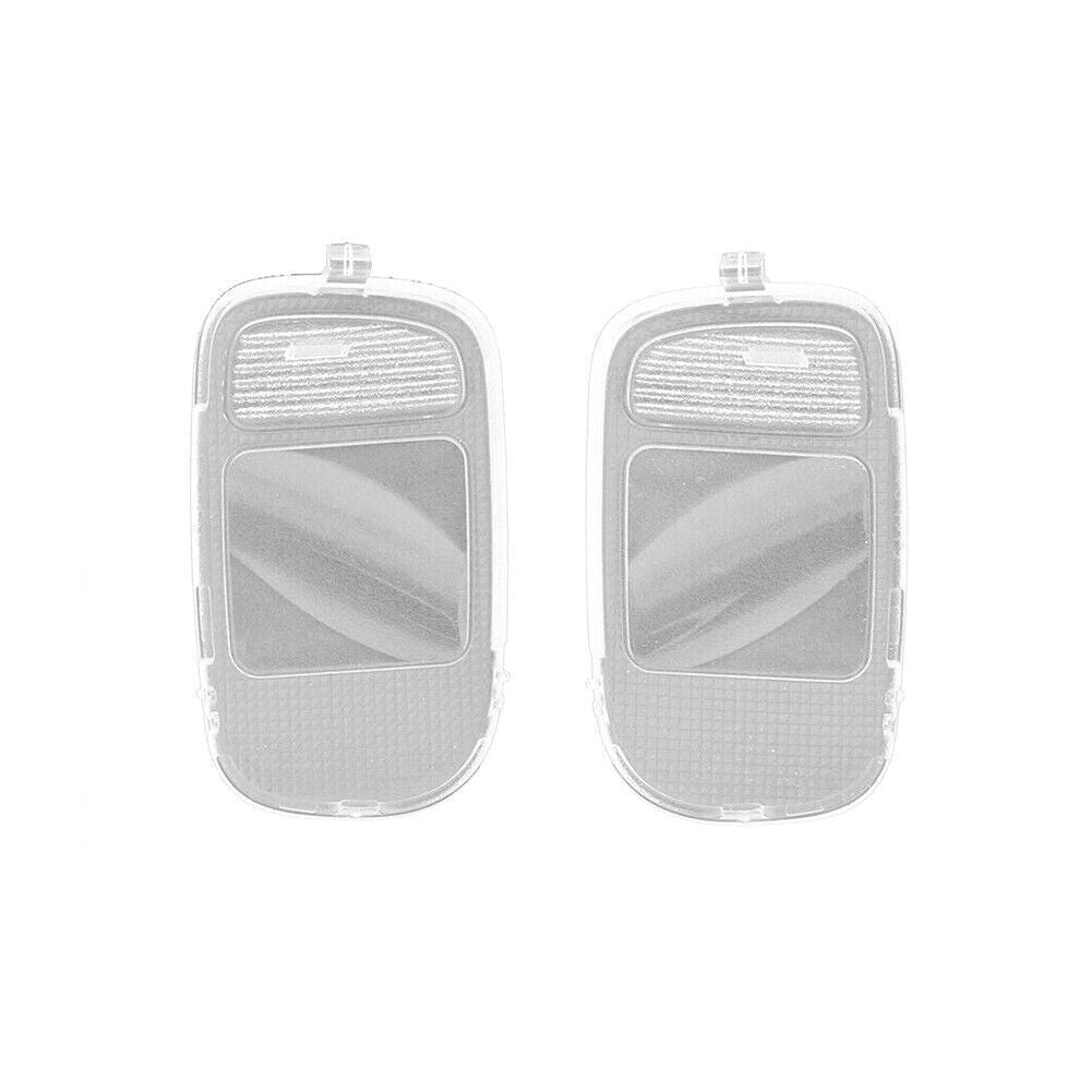 LH & RH Fit 2002-2010 for Dodge for Ram Overhead Console Dome Map Light Lamp Lens Q