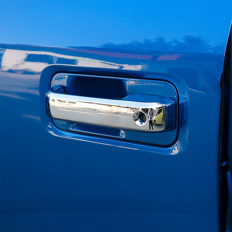 for ford  F150 F-150 2015-2020 Chrome Silver Exterior Side Door Handle Decor Trim