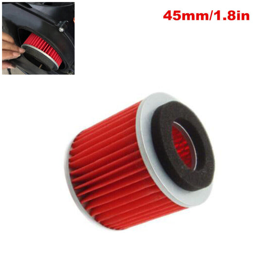 45mm/1.8-inch Motorcycle Intake Filter Cleaner for Scooters, ATVs, Potholes, and Bicycles n
