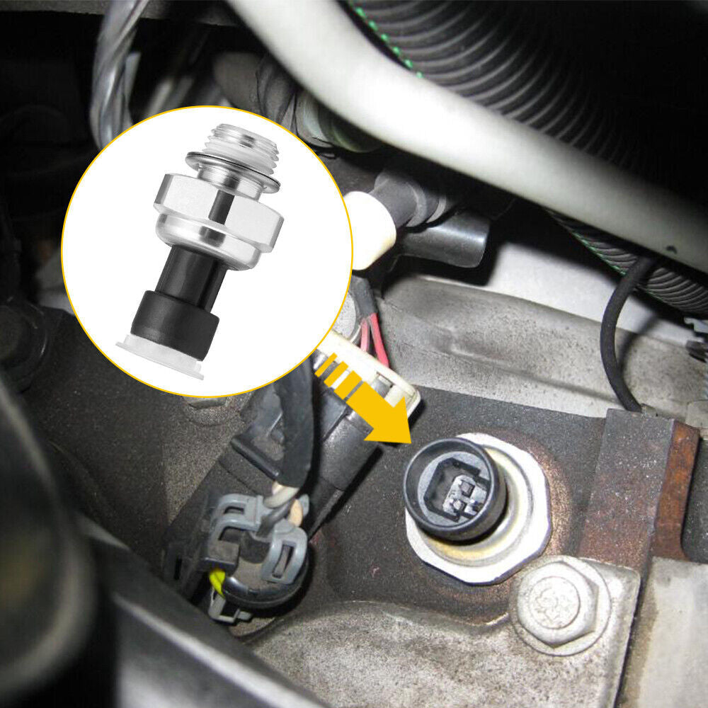 Oil pressure sensor unit with connector for Silverado 1500 for GMC for Hummer - v