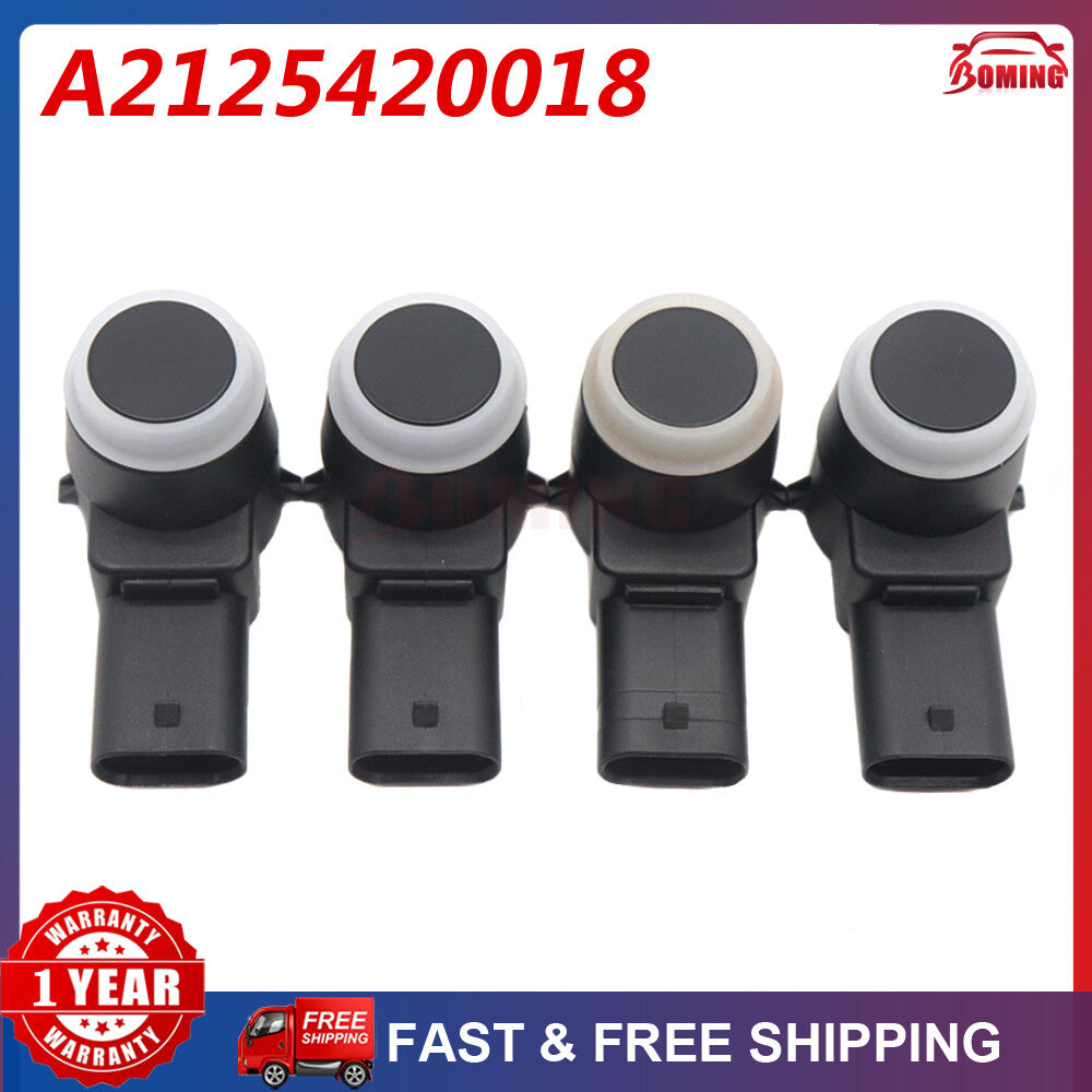 4PCS PDC Parking Sensor for Mercedes Benz A B C S E SLK CL CLS Class 2125420018 Q