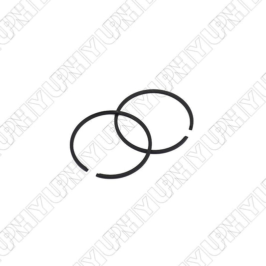 New 2 Pcs 49mm x 1.5mm Piston Rings Set For 2 Stroke 100cc Cylinder Piston 1E49F Q