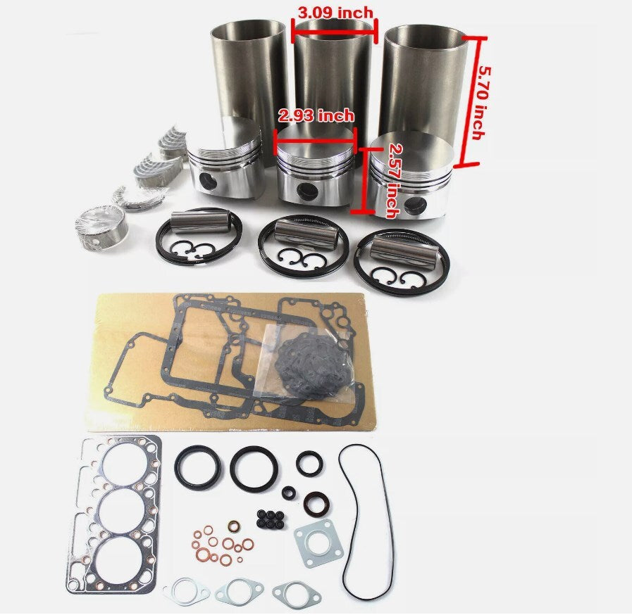 F2100E engine B8200D D950BH KH61 kit overhaul and rebuild D950B D950 suitable for -