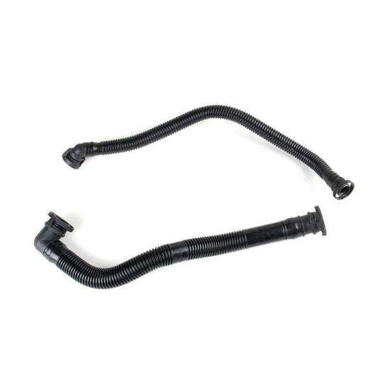2-Piece Air Pump Connector Tubing for Audi for A6 S6 Avant 2005 - 2008 2.4L BDW Q