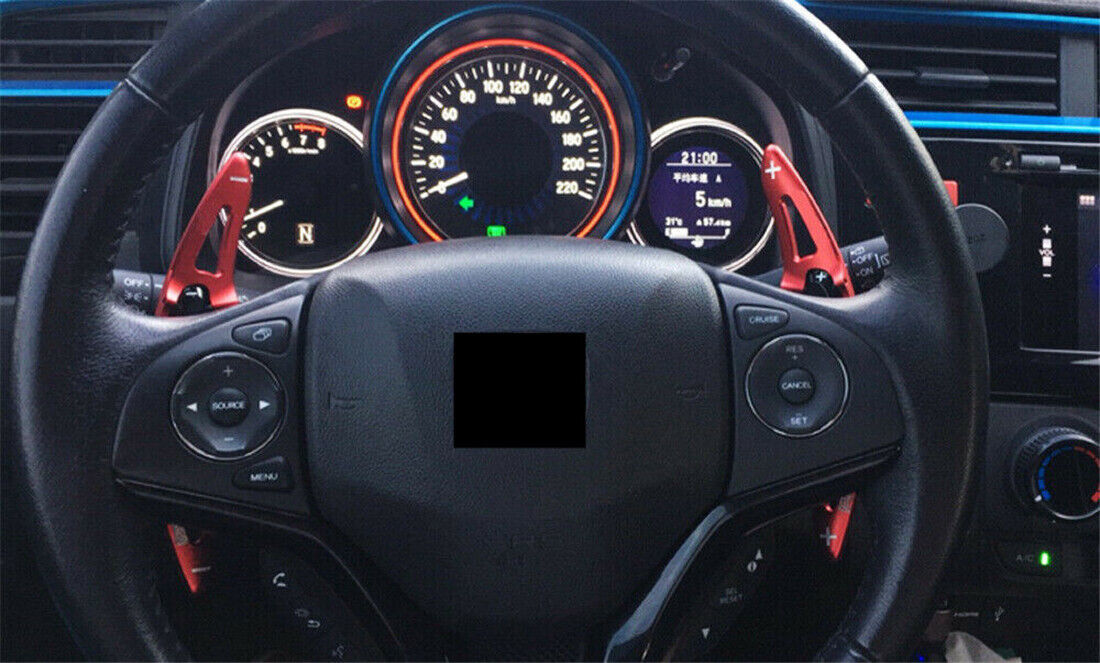 For -V Vezel FIT JAZZ Red Large Steering Wheel Paddle Shifter Extension n