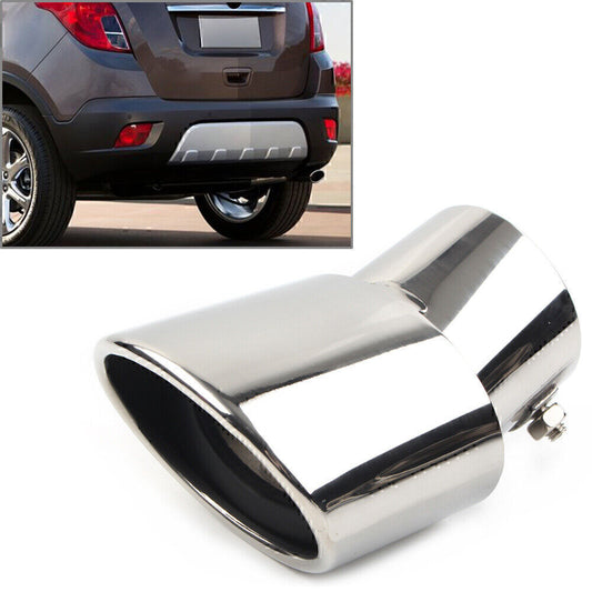 for Buick Encore Silver Car Stainless Steel Rear Exhaust Pipe Tail Muffler Tip
