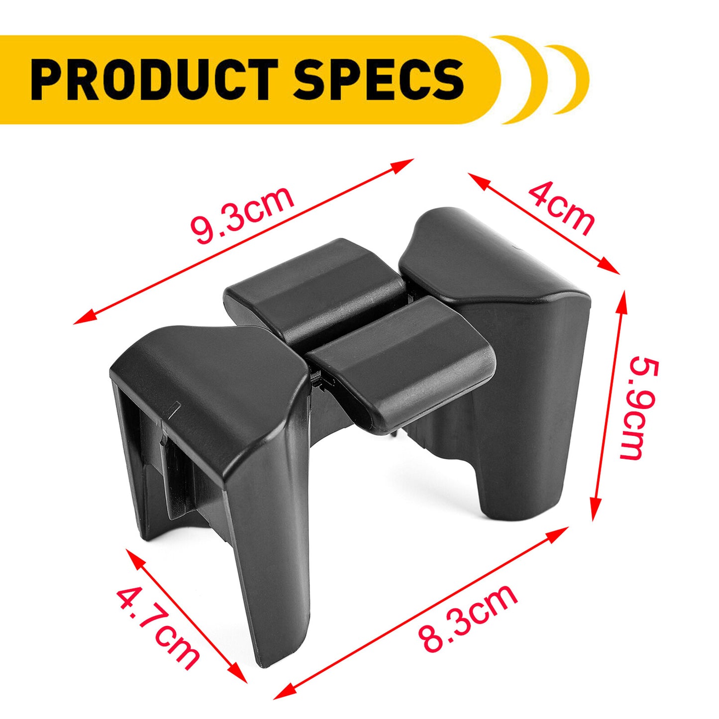 Center Console Cup Holder Divider for Toyota Highlander 2002-2007 Accessories Q