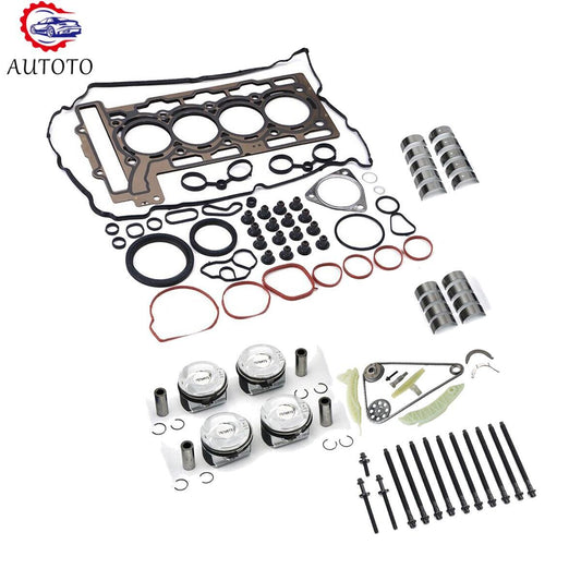 Engine Overhaul Rebuild Kit Timing For N14B16 for Mini Cooper S JCW R59 R55 1.6T