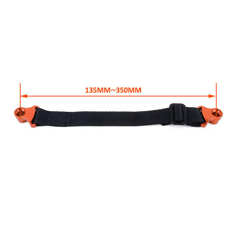 Universal CNC adjustable motorcycle/bicycle rear pull handle lifting tow belt n