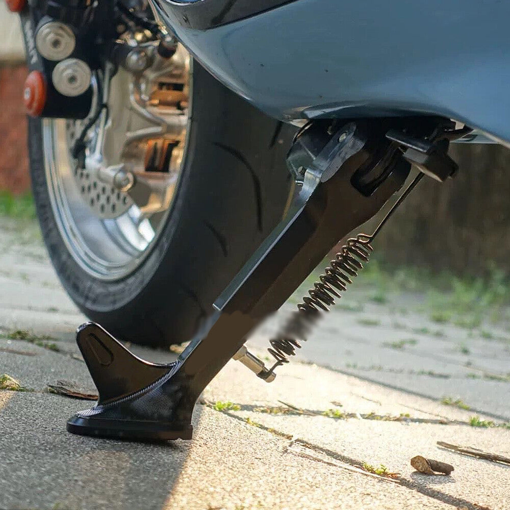 New Black/Silver Parking Support Stand Kickstand For Vespa Sprint 150 Side Rack