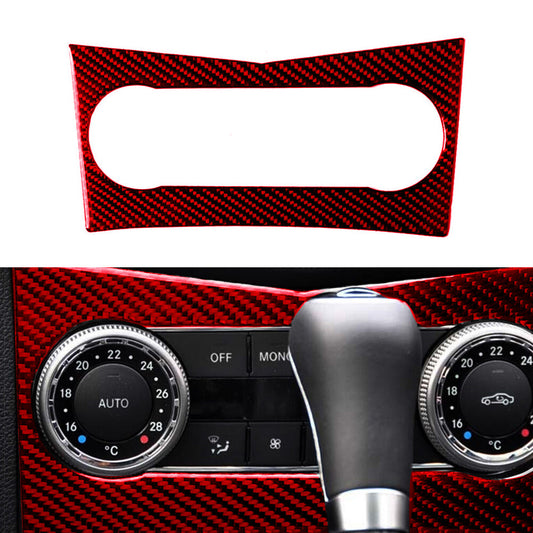 2Pcs Carbon Fiber Car Side Rearview Mirror Stripe Trim Cover for Benz A B C E v