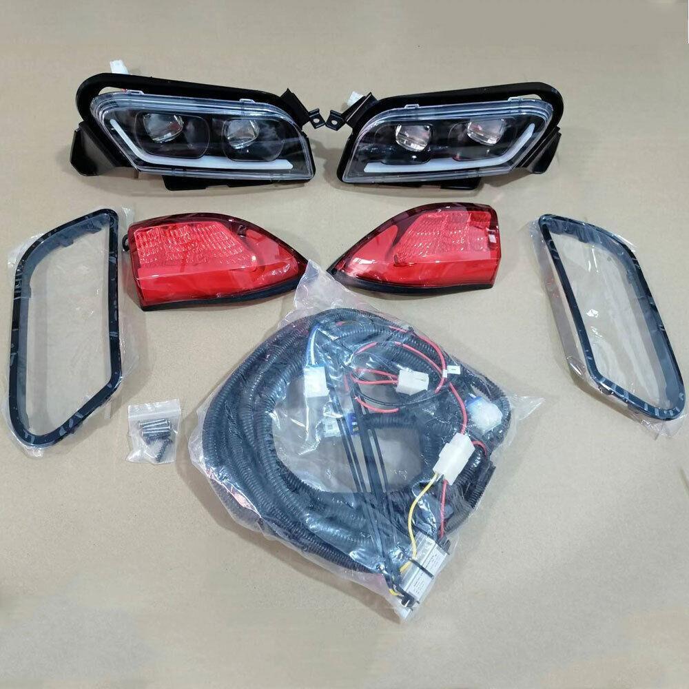 Luxury LED headlights and taillights kit for Club Car Tempo for golf carts