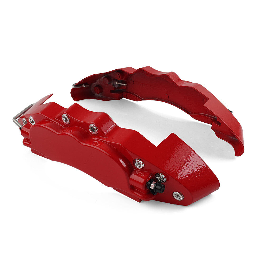 2x Universal Large Size Metal Style Car Auto Disc Brake Caliper Covers Set Kit Q